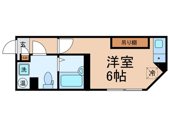 COCOFLAT IKEBUKUROの物件間取画像